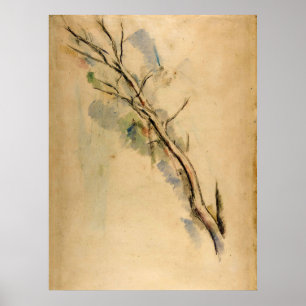 Poster Paul Cezanne Études d'un arbre