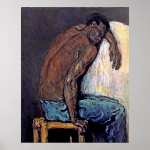 Poster Paul Cezanne - La Peinture Négro Scipio