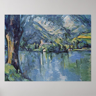 Poster Paul Cezanne - Lac d'Annecy