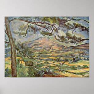Poster Paul Cezanne - Mont Sainte-Victoire