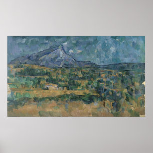 Poster Paul Cezanne Mont Sainte-Victoire