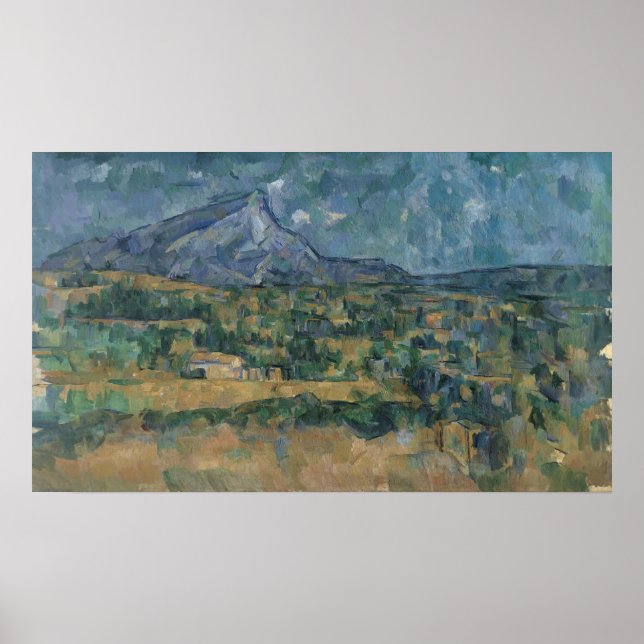 Poster Paul Cezanne | Mont Sainte-Victoire (Devant)