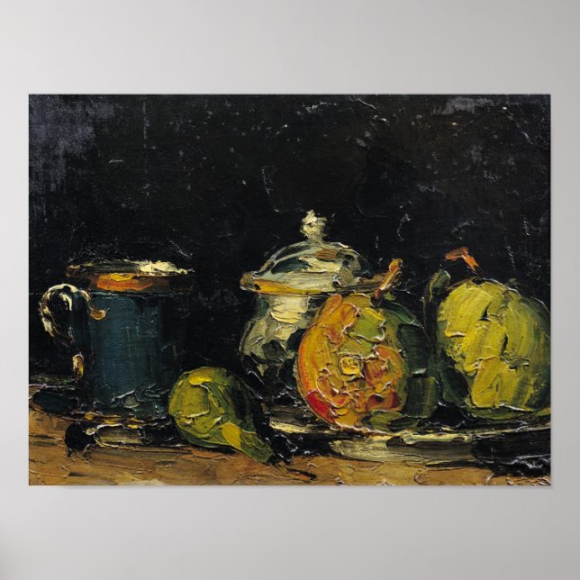 Poster Paul Cezanne | Still Life, c.1865 (Devant)