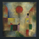 Poster Paul Klee Red Balloon<br><div class="desc">Cette affiche d'art est agrémentée du tableau "Balloon rouge" de Paul Klee.</div>