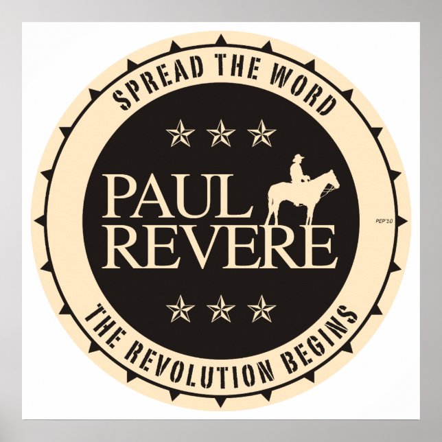 Poster Paul Revere (Devant)