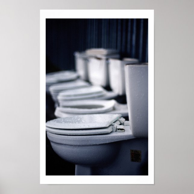 Poster Pause salle de bain ! ! (Devant)