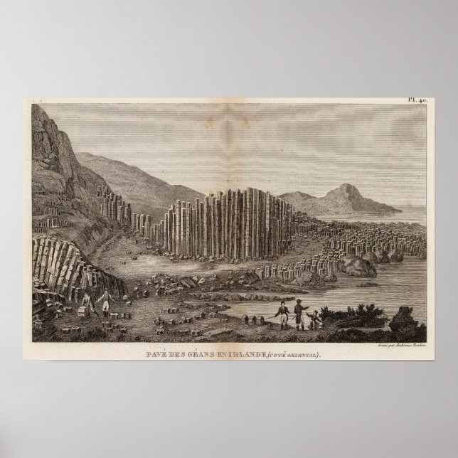 Poster Pave des Geans en Irlande (Devant)