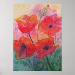Poster Pavots de ressort