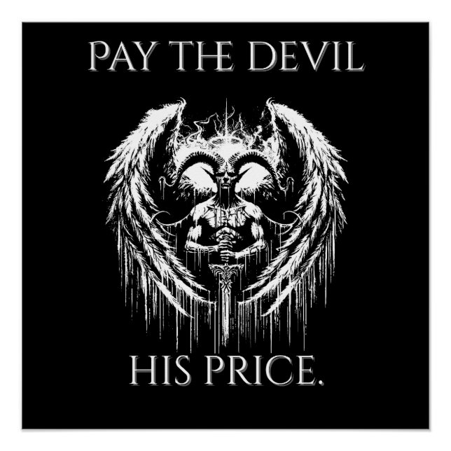 Poster Pay the Devil His Price (Devant)