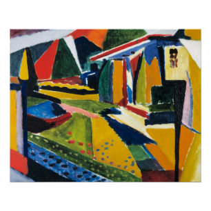 Poster Paysage Abstrait (1915–1916) - Henry Lyman Sayen