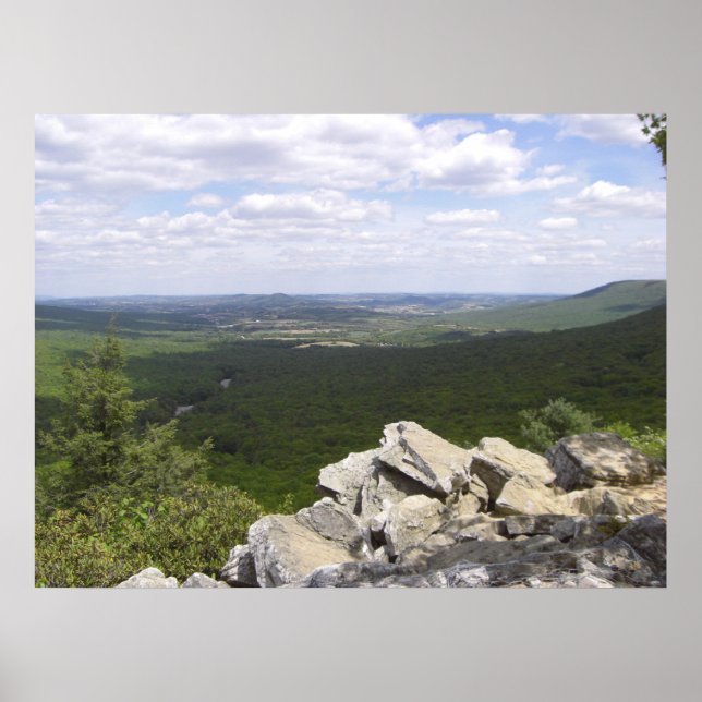 Poster Paysage de Pennsylvanie (Devant)