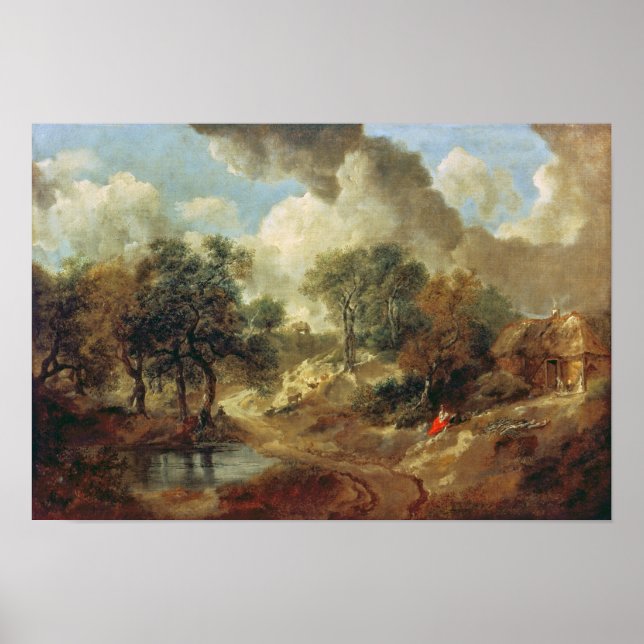 Poster Paysage de Suffolk, 1748 (Devant)