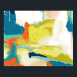 Poster Paysage déconstruit deux<br><div class="desc">un paysage abstrait numériquement créé</div>