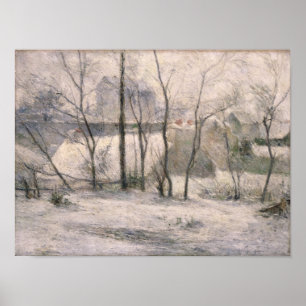 Poster Paysage d'hiver, 1879