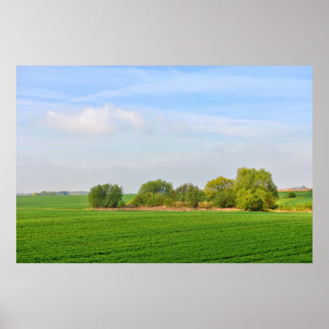 Poster paysage en wallon, province de Liège (Devant)
