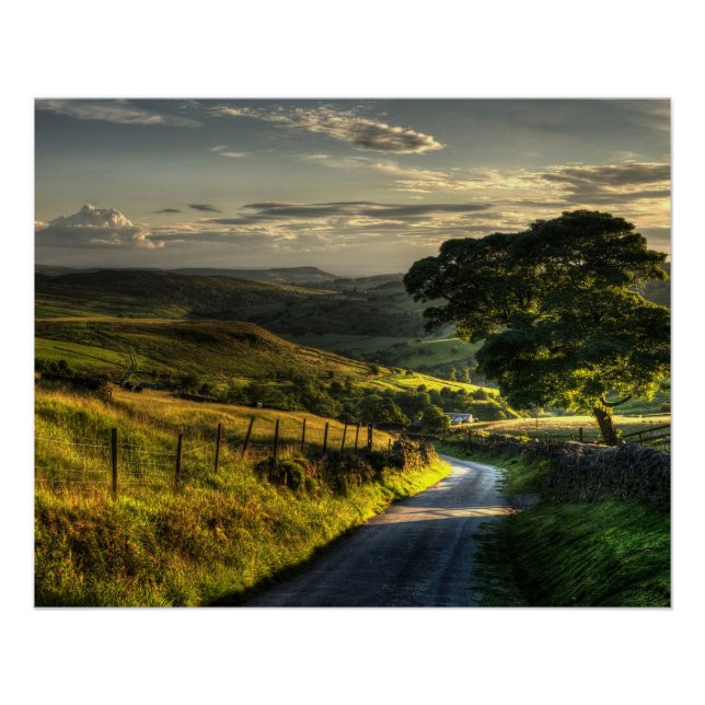 Poster Paysage Extérieur (Devant)