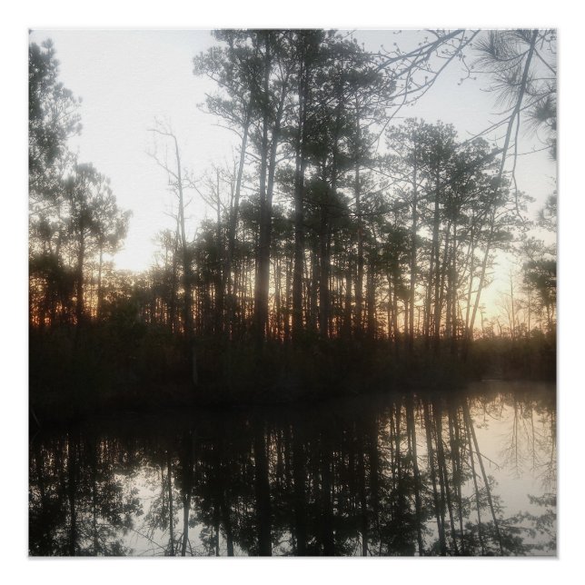 Poster Paysage rustique CN Sunrise (Devant)