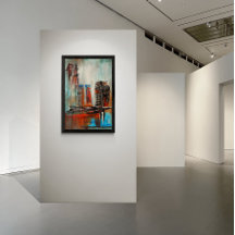 Paysage urbain abstrait 