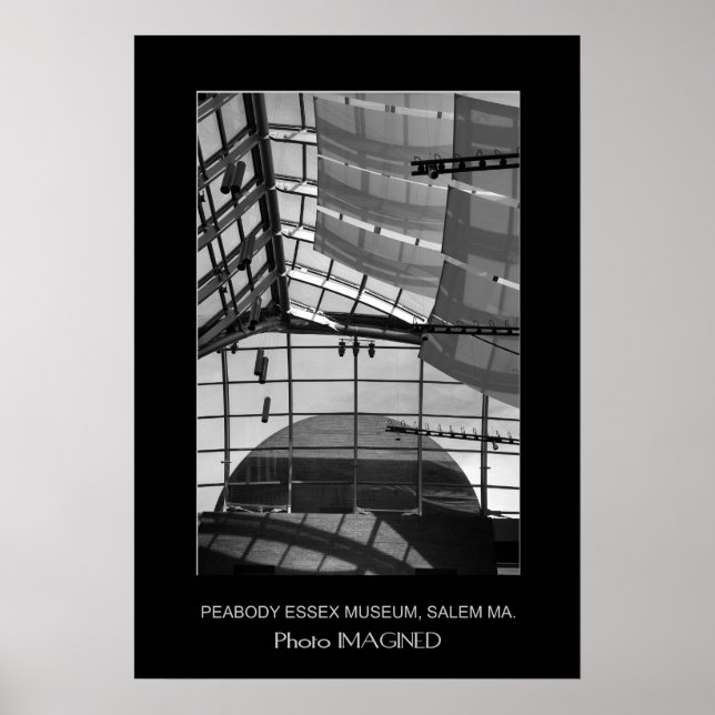 POSTER PEABODY ESSEX MUSEUM, SALEM MA, USA (Devant)