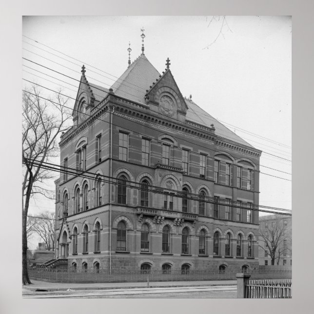 Poster Peabody Museum (Université de Yale) (Devant)
