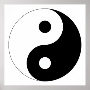 Poster Peaceful Yin Yang