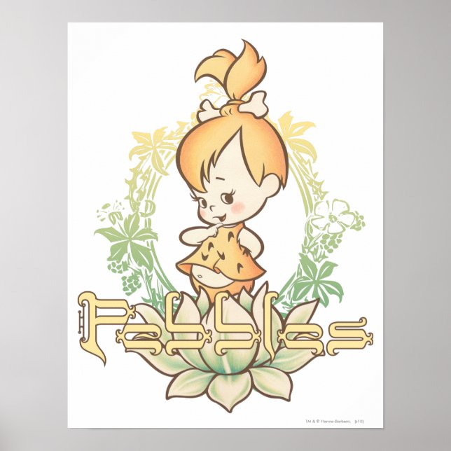 Poster PEBBLES™ in Lotus Flower (Devant)