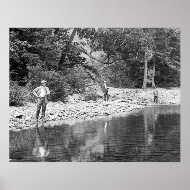 Poster Pêcher les compétences de référence : 1890 (Devant)
