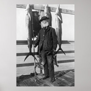 Poster Pêcheur en mer profonde, 1912