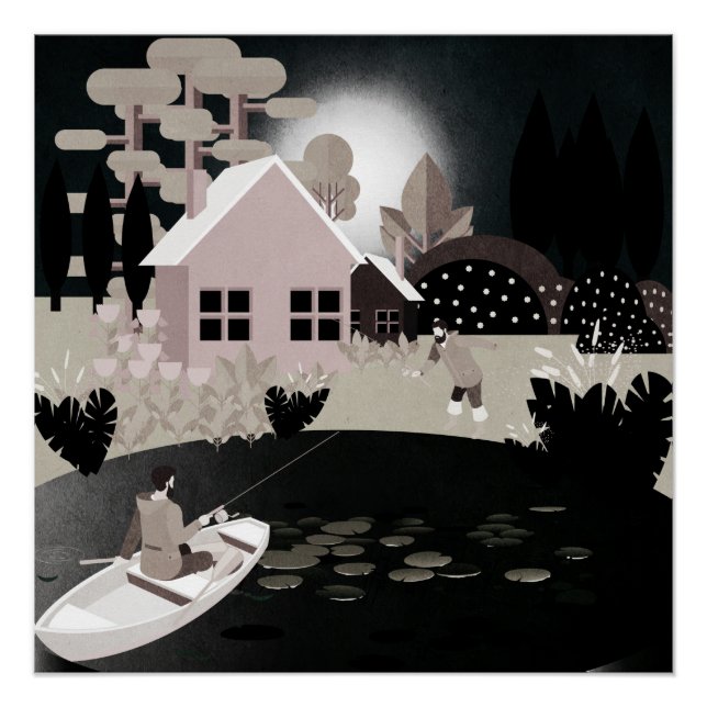 Poster Pêcheurs (Devant)