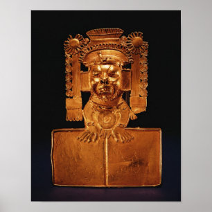Poster Pectoral du dieu Xipe Totec