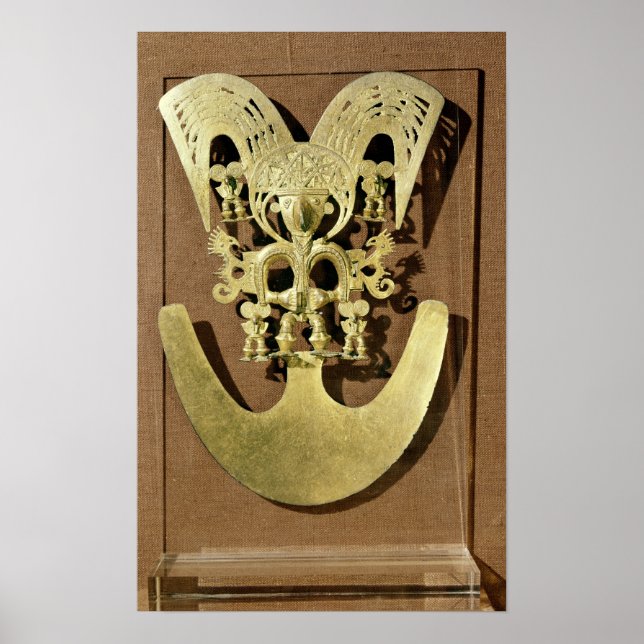 Poster Pectorale, Quimbaya (Devant)