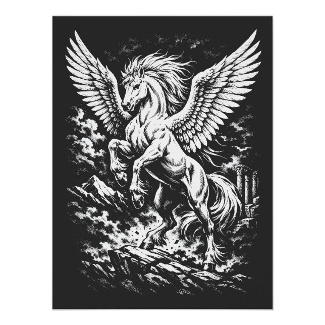 Poster Pégase — Héraut ailé de la tempête (Devant)