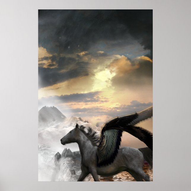 Poster Pegasus Wild Flyer (Devant)
