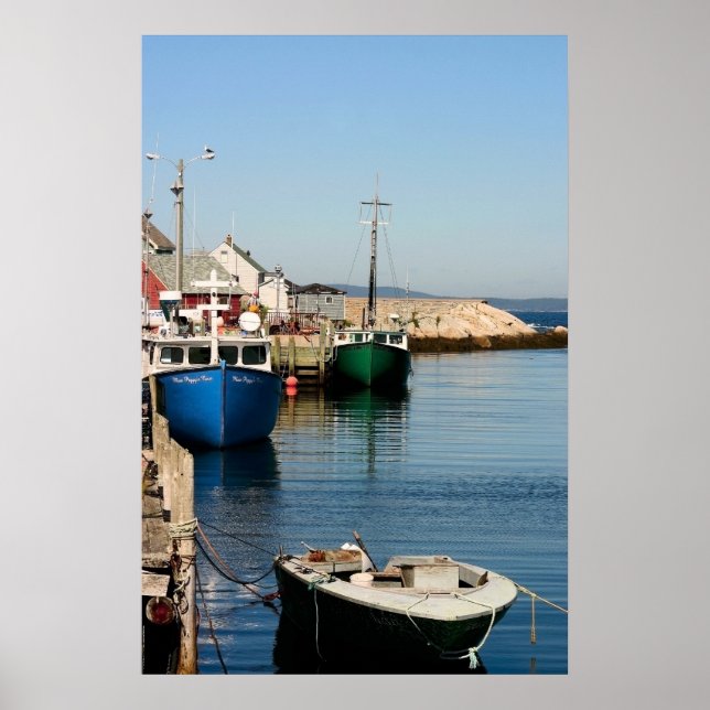 Poster Peggy's Cove Inlet (Devant)