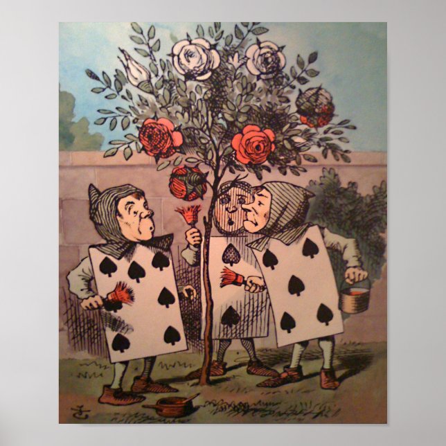 Poster Peindre le rouge Rose 3 (Devant)