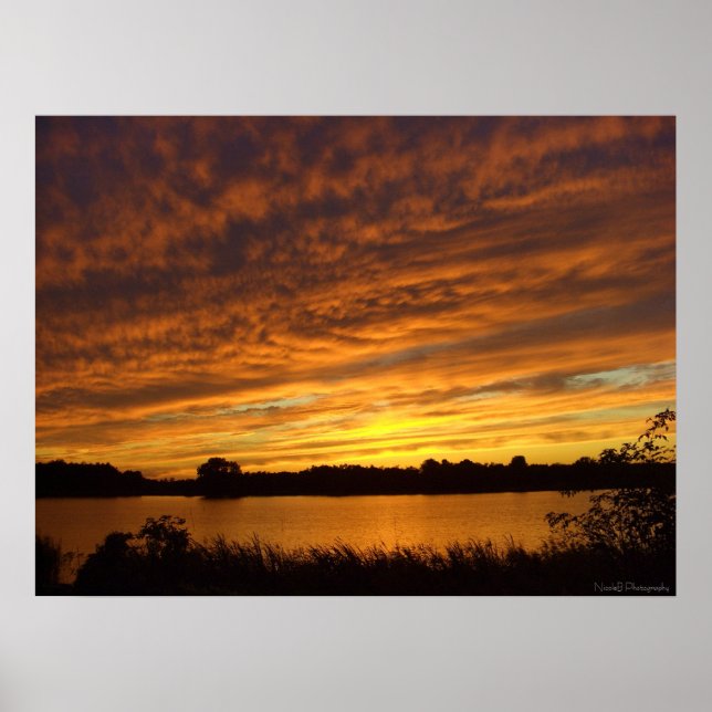 Poster Peindre orange (Devant)