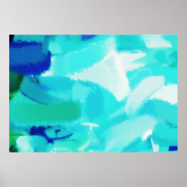 Poster Peinture Abstraite | Art Abstrait 24 (Devant)