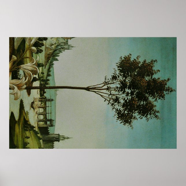 Poster Peinture Botticelli Renaissance (Devant)