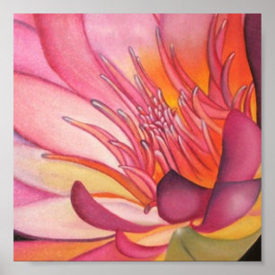 Poster Peinture de Lotus