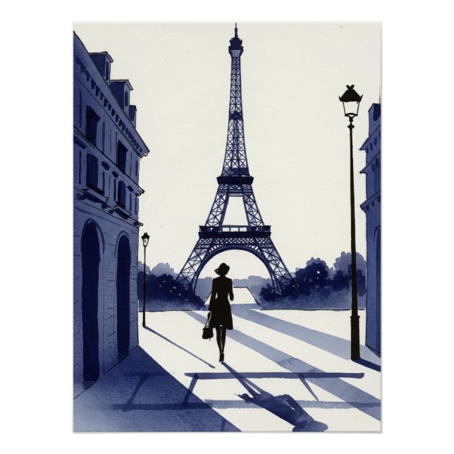 Poster Peinture de Paris  (Devant)