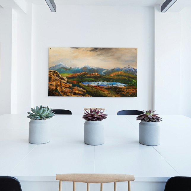 Poster Peinture de paysage "Rocky Heights" (Créateur téléchargé)