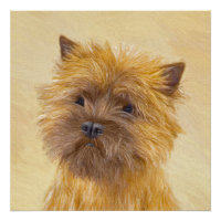Peinture de Terrier Cairn - Art Original de Chien