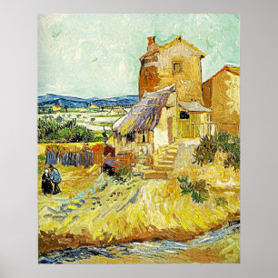 Poster Peinture de Vincent van Gogh "The Old Mill" (1888)