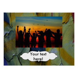 Poster Peinture d'épluchage