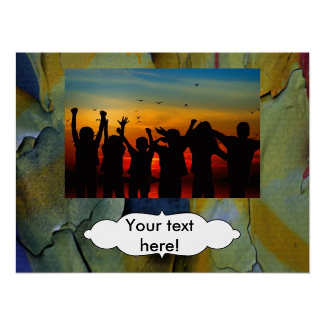 Poster Peinture d'épluchage (Devant)