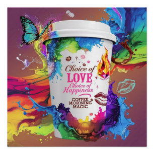 Poster Peinture murale de rendu 3D : Conception dynamique