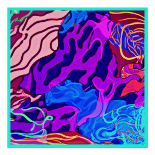 Poster Peinture Océan Nature. Commandez dès maintenant