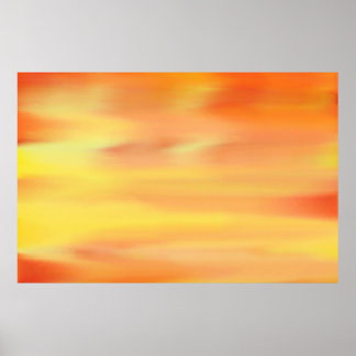 POSTER PEINTURE SKY COLORÉE ART 3