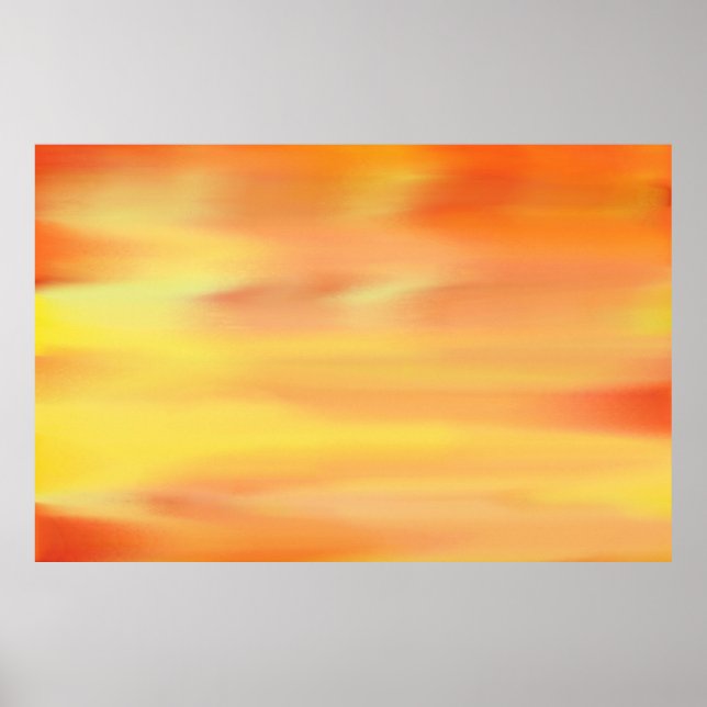 POSTER PEINTURE SKY COLORÉE ART 3 (Devant)