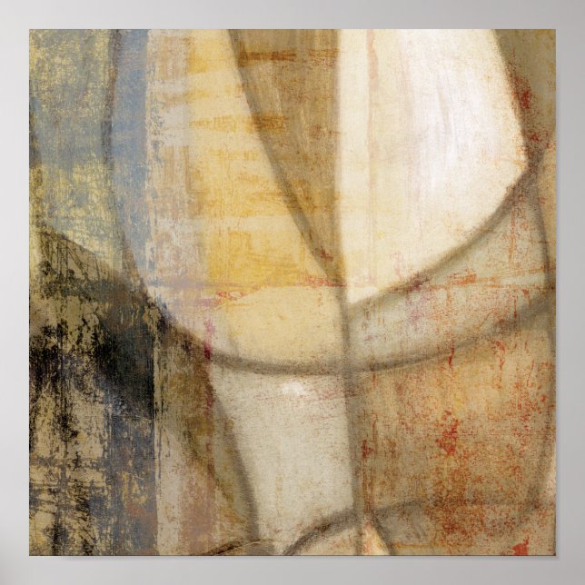 Poster Peinture texturée rugueuse sur la Terre (Devant)